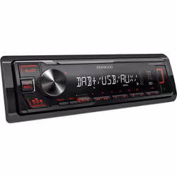 Kenwood KMM-DAB307AO Ricevitore multimediale per auto Nero 200 W