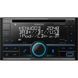 Kenwood Electronics DPX-7300DAB Nero Bluetooth