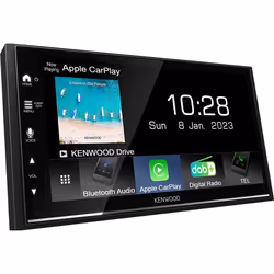Kenwood DMX7722DABS Ricevitore multimediale per auto Nero Wi-Fi Bluetooth - Vista aggiuntiva 6