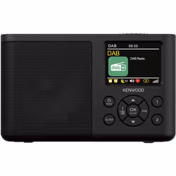 Kenwood CR-M33DAB Portatile Digitale Nero - Vista aggiuntiva 4
