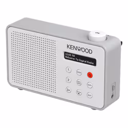 Kenwood CR-M25DAB-W radio Portatile Digitale Bianco - Vista aggiuntiva 3