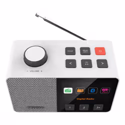 Kenwood CR-M70DAB-W Portatile Digitale Bianco - Vista aggiuntiva 2