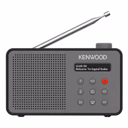 Kenwood CR-M25DAB-H radio Portatile Digitale Grigio - Vista aggiuntiva 3