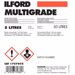 Ilford 1757855 soluzione di sviluppo 5000 ml