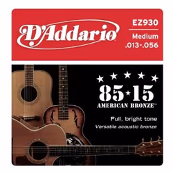 D'Addario EZ930, Chitarra, Acciaio, Acustico, 6 pz