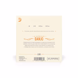 D'Addario EJ63 corda per strumenti musicali 4 pz Acciaio Banjo - Vista aggiuntiva 3