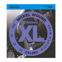 D'Addario EXL280, Chitarra, Acciaio, Basso, 4 pz