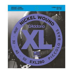 D'Addario EXL280 corda per strumenti musicali Basso 4 pz Acciaio Chitarra