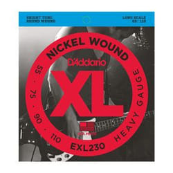 D'Addario EXL230 corda per strumenti musicali Basso 4 pz Acciaio Chitarra