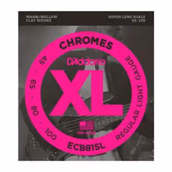 D'Addario ECB81SL, Chitarra, Cromo, Basso, 4 pz