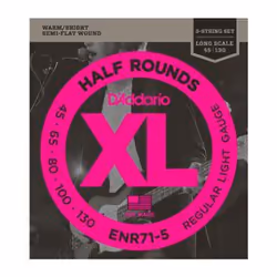D'Addario ENR71-5, Chitarra, Basso, 5 pz