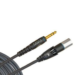 Planet Waves PW-MS-25 cavo audio 7,6 m 6.35mm XLR (3-pin) Nero