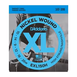 D'Addario EXL150H, Chitarra, Acciaio, Elettrico, 6 pz