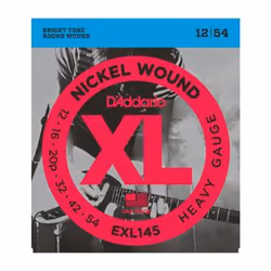 D'Addario EXL145, Chitarra, Acciaio, Elettrico, 6 pz
