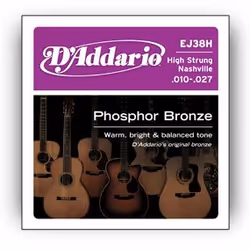 D'Addario EJ38H, Chitarra, Acustico, 6 pz