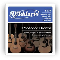 D'Addario EJ37 corda per strumenti musicali Acustico 12 pz Chitarra