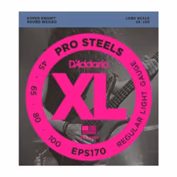 D'Addario EPS170, Chitarra, Acciaio, Banjo, 4 pz