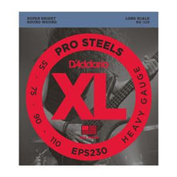 D'Addario EPS230 corda per strumenti musicali Basso 4 pz Acciaio Chitarra