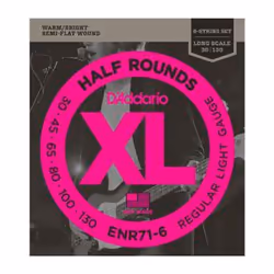 D'Addario ENR71-6, Chitarra, Basso, 6 pz