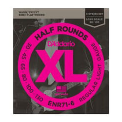 D'Addario ENR71-6 corda per strumenti musicali Basso 6 pz Chitarra