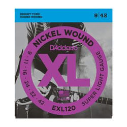 D'Addario EXL120-B25 corda per strumenti musicali Elettrico 150 pz Acciaio Chitarra