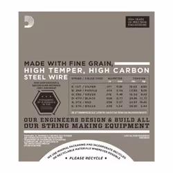 D'Addario EHR370 corda per strumenti musicali Elettrico 6 pz Acciaio Chitarra