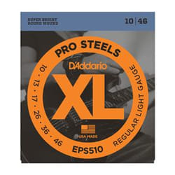 D'Addario EPS510 corda per strumenti musicali Elettrico 6 pz Acciaio Chitarra