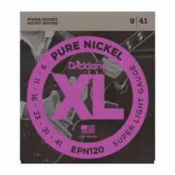 D'Addario EPN120, Chitarra, Acciaio, Elettrico, 6 pz