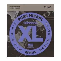 D'Addario EPN115, Chitarra, Acciaio, Elettrico, 6 pz