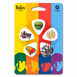Planet Waves 1CWH6-10B3 plettro 10 pz Celluloide Multicolore