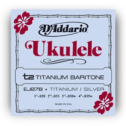 D'Addario EJ87B corda per strumenti musicali Ukulele 4 pz Chitarra