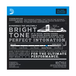 D'Addario EXL157 corda per strumenti musicali Elettrico 6 pz Acciaio Chitarra