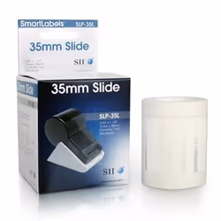 Seiko Instruments SLP-35L, Bianco, Etichetta per stampante autoadesiva, 3,8 cm, 1,1 cm, 300 pz, 300 pz