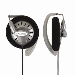 Koss KSC75 Cuffie Cablato A clip MUSICA Nero, Argento