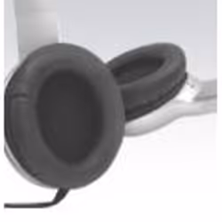 Koss UR/10 Cuffie Cablato A Padiglione MUSICA Nero, Argento - Vista aggiuntiva 4