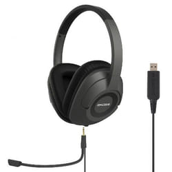 Koss SB42 USB Auricolare Cablato A Padiglione Musica e Chiamate Nero