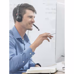 Koss CS200 USB Cuffie con filo Nero - Vista aggiuntiva 2