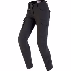 Spidi Pathfinder Cargo Pantaloni tessili da moto da donna, nero-grigio, dimensione 30 per donne - Vista aggiuntiva 2