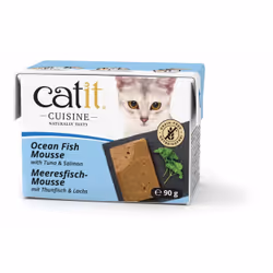 Catit 42140, Adulto, Tutte le razze, Pesce, Salmone, Tonno, 90 g, Senza cereali, Non contiene soia