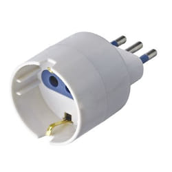 XD Enjoy XDSL1101BS adattatore per presa di corrente Tipo L (IT) Tipo F Bianco