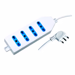 XD Enjoy XDSL2204 unità di distribuzione dell'energia (PDU) 4 presa(e) AC Blu, Bianco - Vista aggiuntiva 2