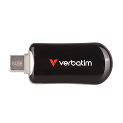 Verbatim 30224 unità flash USB 64 GB USB tipo-C 3.2 Gen 1 (3.1 Gen 1) Nero