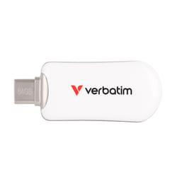 Verbatim 30228 unità flash USB 64 GB USB tipo-C 3.2 Gen 1 (3.1 Gen 1) Bianco