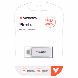 Verbatim 30231 unità flash USB 512 GB USB tipo-C 3.2 Gen 1 (3.1 Gen 1) Bianco - Vista aggiuntiva 4