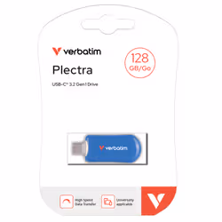 Verbatim 30233 unità flash USB 128 GB USB tipo-C 3.2 Gen 1 (3.1 Gen 1) Blu - Vista aggiuntiva 4