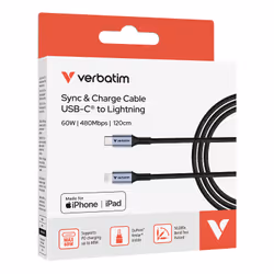 Verbatim Sync & Charge USB C to Lightning 120 cm cavo USB - Vista aggiuntiva 5
