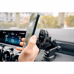 Verbatim Charge 'n' Drive Qi2 Smartphone Nero USB Carica wireless Ricarica rapida Auto - Vista aggiuntiva 5