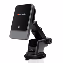 Verbatim Charge 'n' Drive, Auto, USB, 12 V, Carica wireless, 1 m, Nero