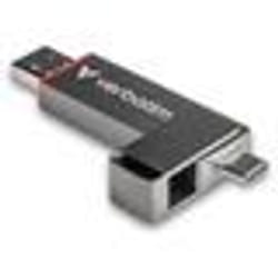 Verbatim Dual QuickStick unità flash USB 512GB USB Type-A / USB Type-C 3.2 Gen 1 (3.1 Gen 1) Grigio