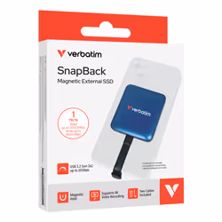 Verbatim SnapBack SSD 1 TB USB tipo-C USB 3.2 Gen 2x2 Blu - Vista aggiuntiva 4